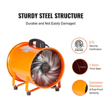 Load image into Gallery viewer, VEVOR 12.6" Blower Fan