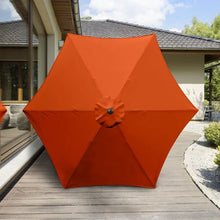 Load image into Gallery viewer, Foshee 108” Market Umbrella, Tuscan Orange