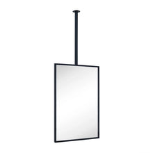 Load image into Gallery viewer, Ceiling Mount Rectangle Metal Wall Mirror 30"