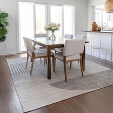 Load image into Gallery viewer, 9' x 12' Addison Rugs Chantille Gray Indoor/Outdoor Area Rug, Easy Clean, Machine Washable