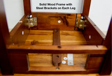 Load image into Gallery viewer, Aiydan Solid Wood End Table with Storage, Mahogany