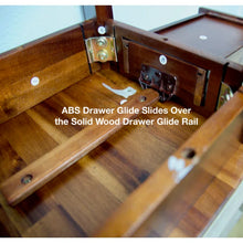 Load image into Gallery viewer, Aiydan Solid Wood End Table with Storage, Mahogany