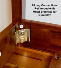 Load image into Gallery viewer, Aiydan Solid Wood End Table with Storage, Mahogany