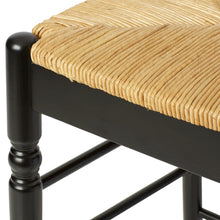 Load image into Gallery viewer, Amasya 24" Counter Stool (Set of 2), Black/Natural seat