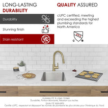 Load image into Gallery viewer, Builder Stylish Morella Dual-Mount 15" Stainless Steel Single Bowl Kitchen Sink S-405T