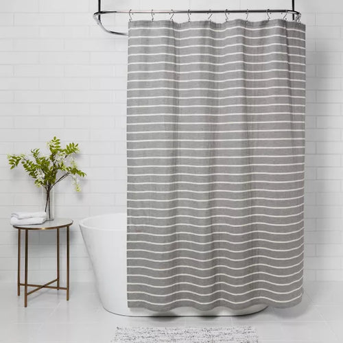 Stripe Shower Curtain Radiant Gray - Threshold™