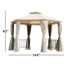 Load image into Gallery viewer, Hexagon Gazebo Replacement Canopy Top ONLY