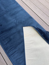 Load image into Gallery viewer, 2'6" x 10' Custom Size Runner Rug Solid Colour Navy Blue Medium Pile Slip Resistant by Feet, Navy