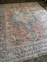 Load image into Gallery viewer, 8'3" x 10' Lamentin Heriz Floral Rust Indoor Area Rug