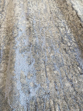 Load image into Gallery viewer, 9' x 12' Goble Abstract Taupe/Ivory/Silver Area Rug