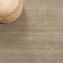 Load image into Gallery viewer, 5' x 8' Morano Hand Woven Flatweave Wool/Cotton Taupe