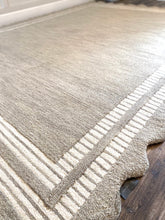 Load image into Gallery viewer, 7'9" X 9'9" Chris Loves Julia x Loloi Scottie Fog / Ivory Area Rug
