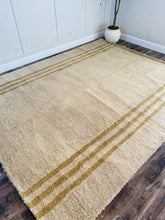 Load image into Gallery viewer, 8' x 10' Keynsham Striped Wool Moroccan Rug