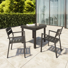 Load image into Gallery viewer, Jaquese Aluminum Outdoor Stacking Dining Armchair (Set of 2)