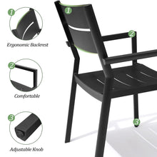 Load image into Gallery viewer, Jaquese Aluminum Outdoor Stacking Dining Armchair (Set of 2)