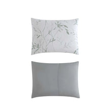 Load image into Gallery viewer, King Kenneth Cole Ink Wash Vine Comforter Bonus Set, Green