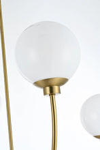 Load image into Gallery viewer, Kyle 4 - Light Dimmable Modern Linear Chandelier, Satin Gold