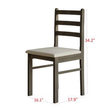 Load image into Gallery viewer, 5 Pieces Milford Starter Dining Set - Table and 4 Chairs - Taupe