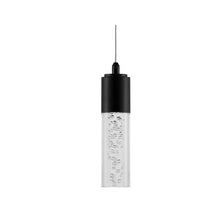 Load image into Gallery viewer, Black Octa 1 - Light LED Pendant