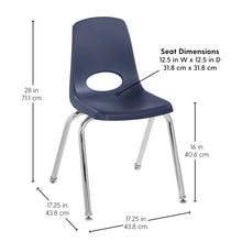 Load image into Gallery viewer, Stacking Classroom Chair ( Set of 6 ) *ding