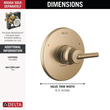 Load image into Gallery viewer, Trinsic Single-Function Valve Trim Kit, Shower Handle TRIM KIT