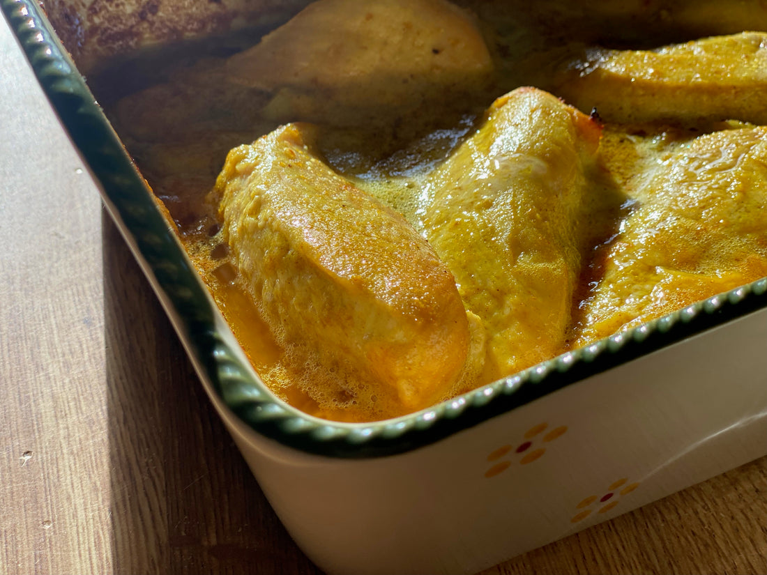 Grandma H's Sweet & Tangy Honey Chicken