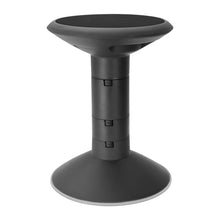 Load image into Gallery viewer, Storex Wiggle Stool – Active Flexible Seating for Classroom and Home Study, Adjustable 12-18 Inch Height, Storex Wiggle Stool – Active Flexible Seating for Classroom and Home Study, Adjustable 12-18 Inch Height, Black
