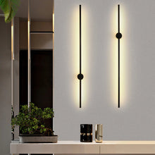 Load image into Gallery viewer, Modern Minimalist Long Aluminum Iron Silicone LED Wall Sconce Lamp For Bedroom