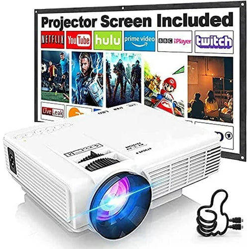2023 Eokeiy Mini Projector Bluetooth 1080P With Screen Projection 100
