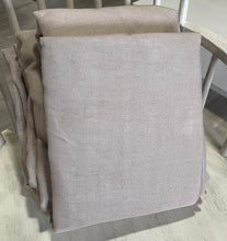 Load image into Gallery viewer, Pinch Pleat Linen Curtains 2 Panels Set (Per panel: 40&quot;W x 96&quot;L)