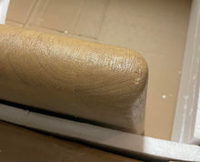 Load image into Gallery viewer, 52&quot; Boucle Fabric Wood Bench