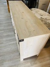 Load image into Gallery viewer, 58&quot; Neelon 2-Door TV Stand for TVs up to 65&quot;, White Oak
