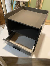 Load image into Gallery viewer, Small Grey Night Stand