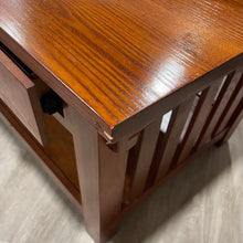 Load image into Gallery viewer, Brockton Solid Wood Coffee Table in Medium Oak