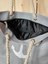 Load image into Gallery viewer, &#39;Anchor&#39; Cotton Rope Canvas Tote