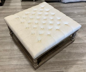 Bargman Floor Shelf Coffee Table with Storage