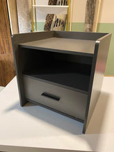 Load image into Gallery viewer, Small Grey Night Stand