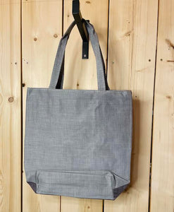 'Girl with Paper Family' Canvas Tote