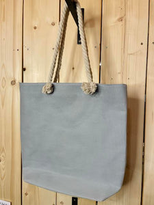 'Anchor' Cotton Rope Canvas Tote