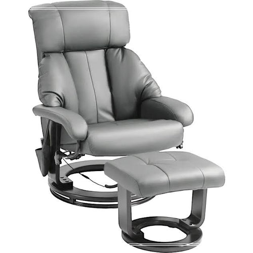Comfortable Swivel Recliner Chair with Footstool for Relaxation