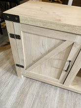 Load image into Gallery viewer, 58&quot; Neelon 2-Door TV Stand for TVs up to 65&quot;, White Oak