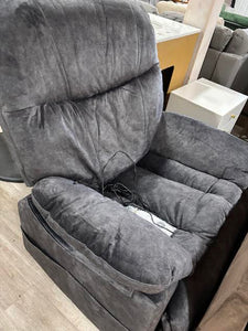 Oversize Swivel Rocker Recliner Chair with Massage, Heating, USB Port