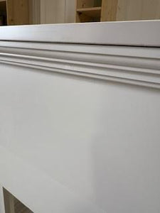 Corner Electric Fireplace Mantel 40'' W *FIRE BOX NOT INCLUDED**