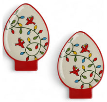 Load image into Gallery viewer, Seasonal Spoon Rests (set of 2) temp-tations, WINTER WHIMSY