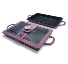 Load image into Gallery viewer, 9&quot; x 13&quot; Baker Griddle and Grill Set Curtis Stone, PURPLE