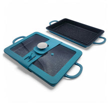 Load image into Gallery viewer, 9&quot; x 13&quot; Baker Griddle and Grill Set - TURQUOISE