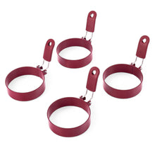 Load image into Gallery viewer, Egg Rings (set of 4) Curtis Stone, RED