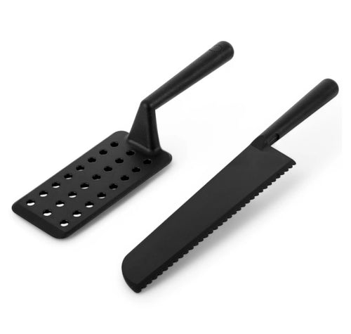 2-Piece Griddle Tool Set Curtis Stone, BLACK
