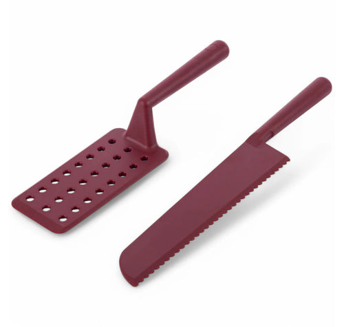 2-Piece Griddle Tool Set Curtis Stone, RED