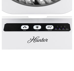 Hunter Rechargeable Misting Fan Hunter Home - WHITE